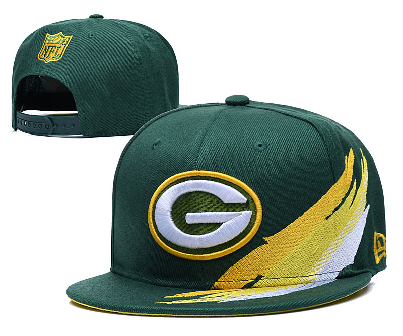 Green Bay Packers Stitched Snapback Hats 005